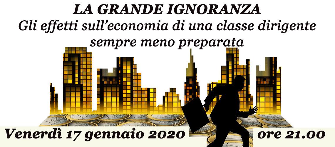 CONFERENZA ECONOMIA