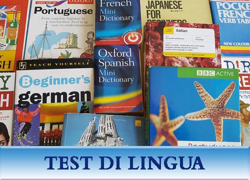 TEST DI LINGUE GRATUITI