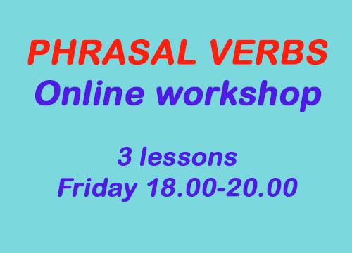 Phrasal verbs Workshop