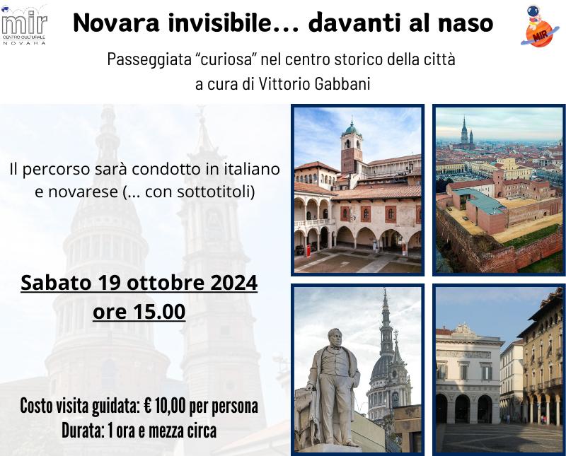 NOVARA INVISIBILE...