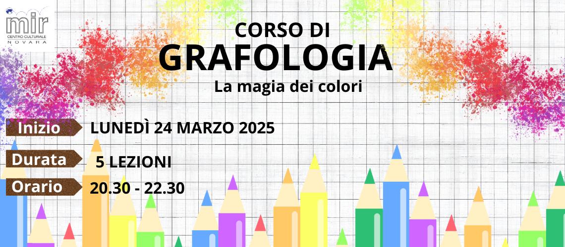 GRAFOLOGIA La magia dei colori