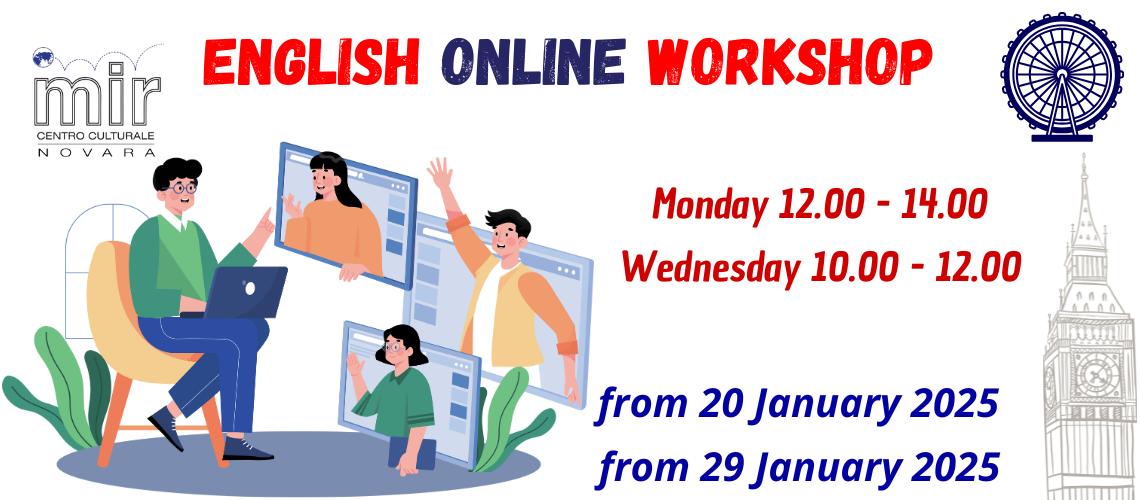 ENGLISH ONLINE WORKSHOP