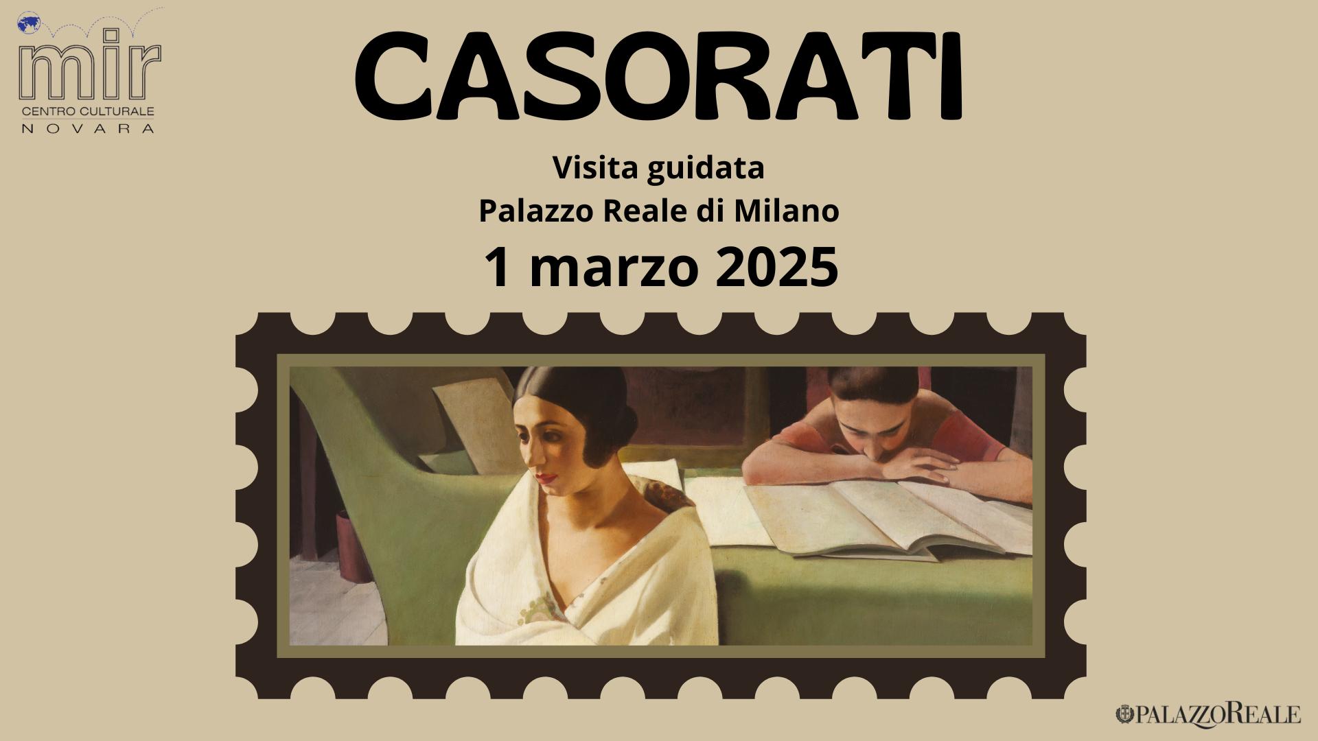 CASORATI Visita guidata 1° marzo