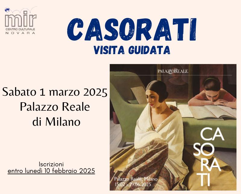 CASORATI Visita guidata 1° marzo